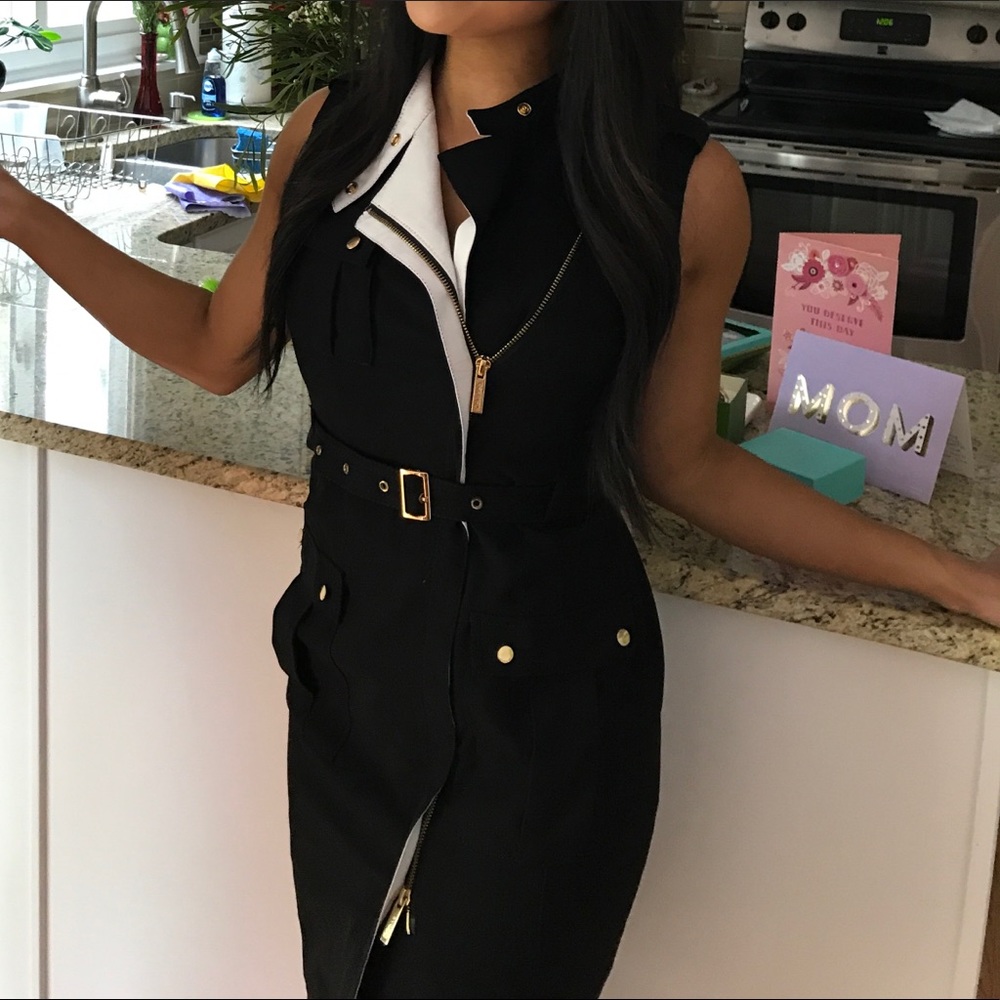 Calvin Klein military dress
